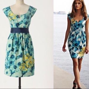 Anthropologie floral dress